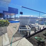Pool balustrades which look really bad and need a good cleaning