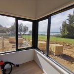 post construction glass cleaning on a new build in dawesville and it looks amazing