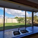 Kitchen windows after a clean - looking really fresh