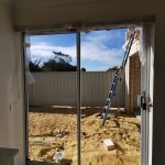 post-construction glass clean and the windows are looking amazing